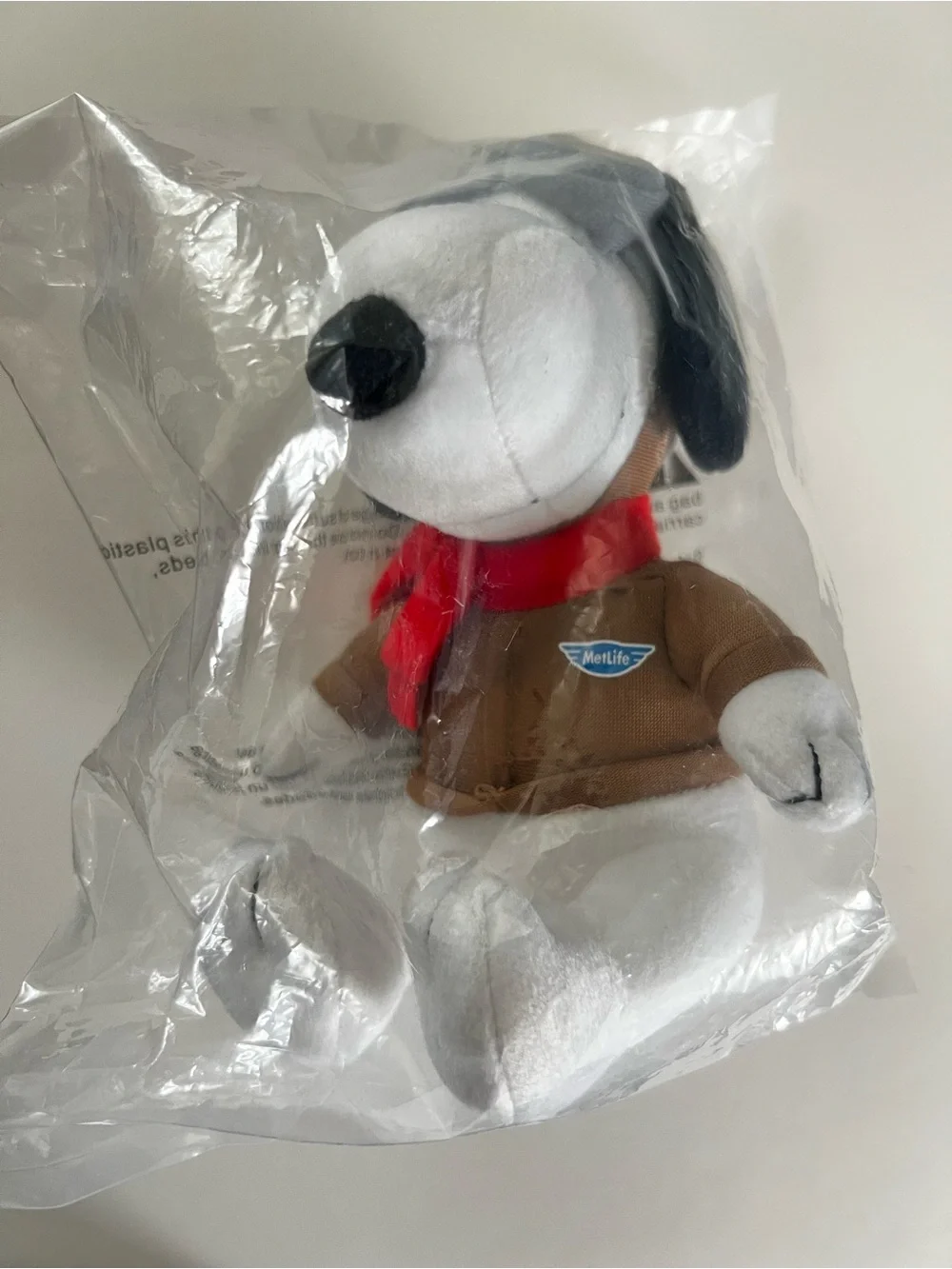 Peanuts Snoopy Flying Ace Pilot Plush Toy